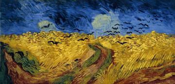 1280px Vincent Van Gogh - Wheatfield with Crows